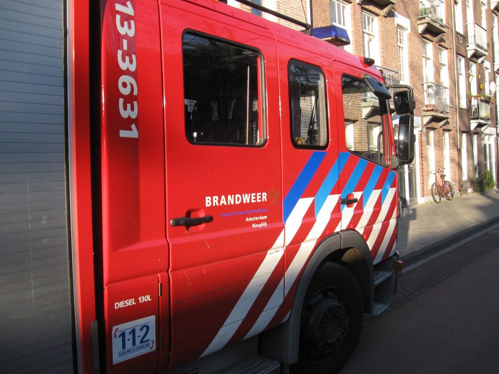 brandweer auto amsterdam